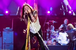 Steven Tyler performs with Aerosmith in Lake Tahoe