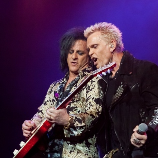 Billy Idol and Steve Stevens perform at the Grand Sierra in Reno, NV.