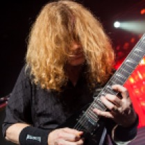 Megadeth performs sold out at The Warfield in San Francisco, CA. Photo by Clay Lancaster.