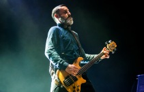 Justin Chancellor of Tool performs at SAP Center in San Jose. Photo by Clay Lancaster.