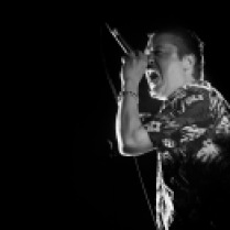 Mike Patton performs with Dead Cross in Berkeley, CA. Photo by Clay Lancaster.
