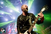 Andy Sneap performs with Judas Priest in San Francisco. Photo: Clay Lancaster